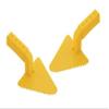 Superio Sand, Beach, and Snow Toy Trowel V-Shape (2 Pack)  Kids Fun Toy Yellow Trowel, Sturdy and Well Designed view 1