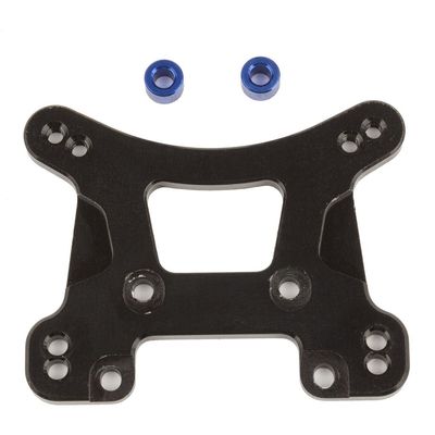 Associated 21559 1:14 Front Shock Tower Black Aluminum