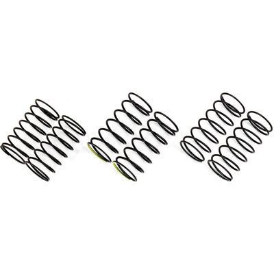 Associated 21557 10mm Front Spring Set Grn 8.0 Black 7.5 yllw 7.25