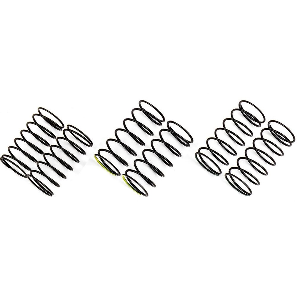 Associated 21557 10mm Front Spring Set Grn 8.0 Black 7.5 yllw 7.25
