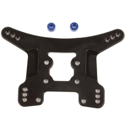 Associated 21560 1:14 Rear Shock Tower Black Aluminum