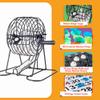 HEY! PLAY! Complete Bingo Set - Deluxe Classic Carnival and Casino Game for Adults with Tumbler Cage, Master Board, Sheets, and Markers view 2