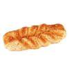 9.5 Inches PU Simulation Bread Cakes Model Fake Sesame Braid Bread 2 Pieces view 1