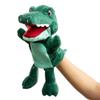 HollyHOME Hand Puppets Crocodile Plush Animal Zoo Alligator Puppets 14 Inches view 2