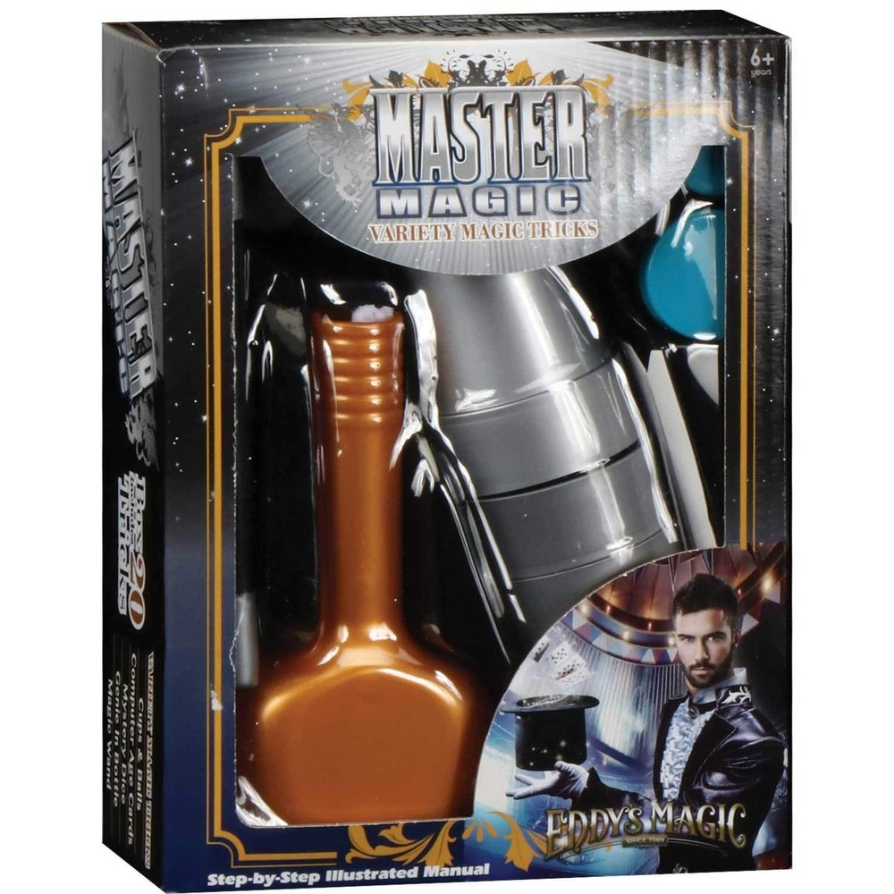 Eddy's Magic Master Magic Variety Tricks Set 20 Different Tricks