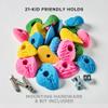 Escape Climbing Kids' 21-Hold Starter Pack (Variety (Pink, Green, Blue, Yellow)) view 4