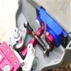 GPM Upgrades Spring Steel Tie Rod+25T Aluminum Servo Horn for Rusltler 4X4 VXL (67076-4) RC Cars (red) view 2