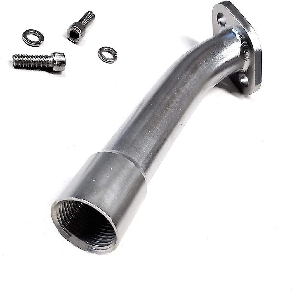Tecumseh 5.0-6.5 OHV Engine Exhaust 3/4 thread Pipe for Go Kart Fun Cart