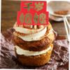 10pcs Chinese New Year Cupcake Toppers New Year Cake Decorations Eve Party Supplies Mixed view 3