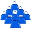 ArtCreativity 3 Inch Blue Metal Cowbell Noisemakers (Pack of 12) Loud Metal Cowbell Noise Makers Party Favors with Handles, Great for Football Games, Sporting Events, for Kids and Adults view 1