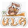 Ula Owl Sticker (Large, 14x9.8 inch) view 1