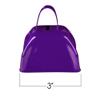 ArtCreativity 3 Inch Purple Metal Cowbell Noisemakers - Pack of 12 - Loud Metal Cowbell Noise Makers with Handles, Great for Football Games, Sporting Events, New Years Eve, for Kids and Adults view 3