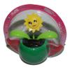 Navillus Solar Powered Dancing Flower, Lily, Rose, Sunflower, Petunia Office Desk & Car Decor (Smily Sunflower) view 4