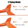 4 Pack Airplane Toys, Upgrade 17.5" Large Throwing Foam Plane, 2 Flight Mode Glider Plane, Flying Toy for Kids, Gifts for 3 4 5 6 7 Year Old Boy, Outdoor Sport Toys Birthday Party Favors Foam Airplane view 2