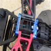 Aluminum Front + Rear Lower Arm Tie Bar Mount For Traxxas 1:10 4WD MAXX 89076-4 / 4WD MAXX with WideMAXX 89086-4/1:8 4WD Maxx Slash 6S 102076-4 Upgrades - Orange view 4