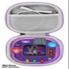 GETGEAR tailor made protective case for LeapFrog RockIt Twist Handheld Learning Game System, mesh pocket for cord and other accessories, finger strap (Purple) view 3