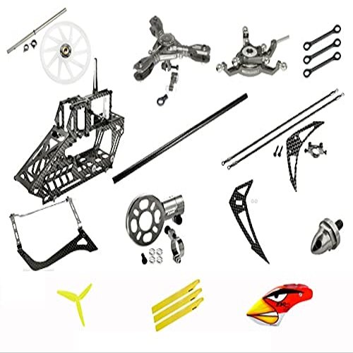 Microheli CNC Triple Blades Performance Package (Titan Color) - Blade 230S / 230S V2