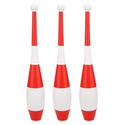 Alomejor Juggling Stick Juggling Clubs Set of 3 Great Juggling Set for Beginners and Advanced Jugglers