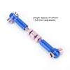 6PCS RC Adjustable Servo Links Tie Rod Set Fit for HSP/ZD Racing/Hpi/LRP/, 1/12 & 1/10 Drift Car Truck Buggy(Dark Blue) view 4