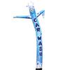 Blue Car Wash 20 Foot Tall Inflatable Tube Man Air Powered Dancing Puppet Guy for Outdoor Advertising, Replacement Dancer Only, Design with Bubbles view 1