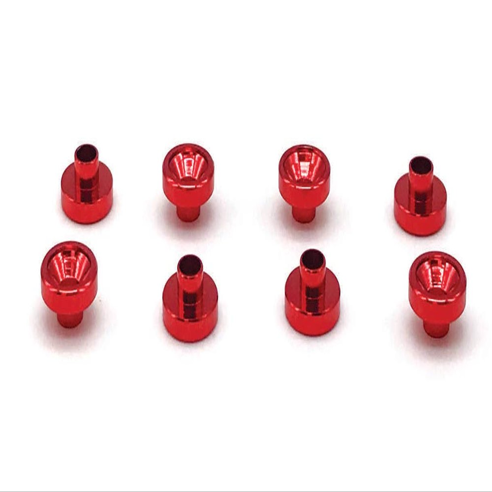 REEFS RC Servo Washers 8PK - RED SEHREEFS53 Servo Accessories