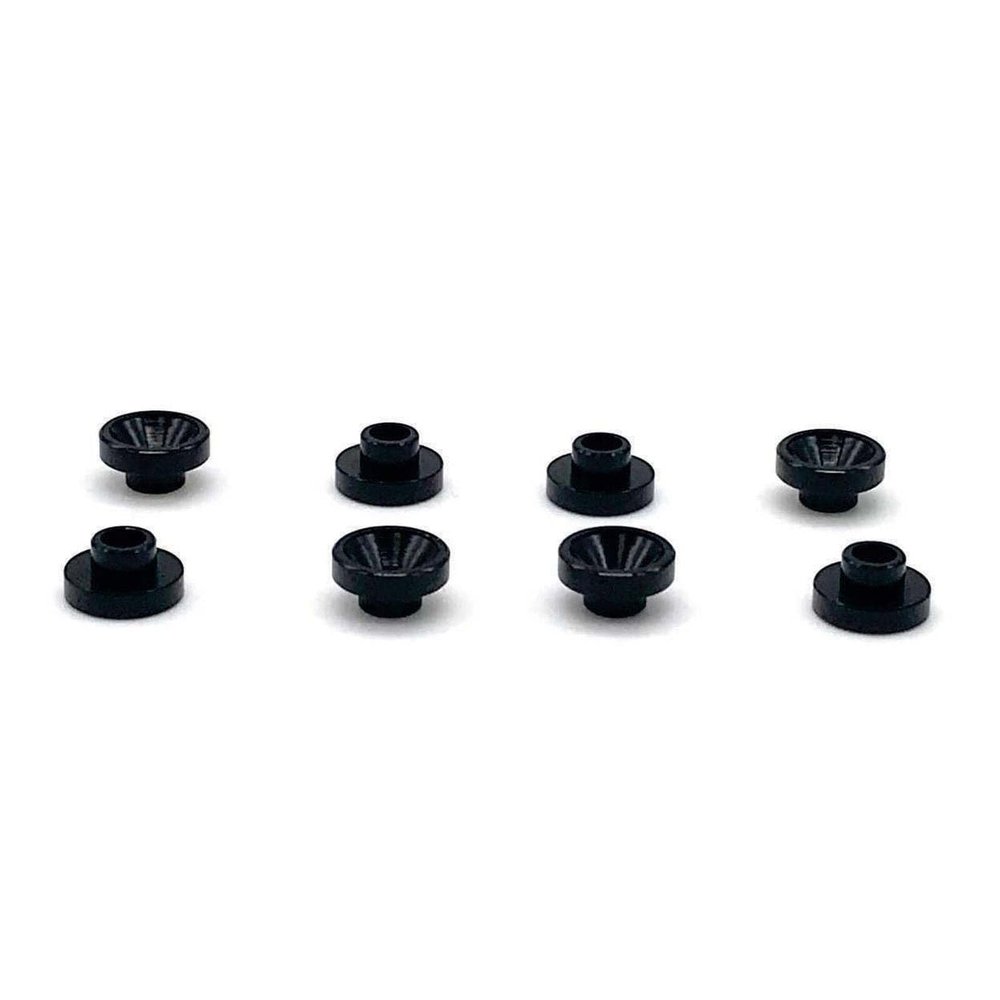 REEFS RC Servo Washers 8PK - Black SEHREEFS48 Servo Accessories
