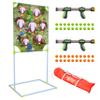 GoSports Foam Fire Games - Alien Invaders, Trophy Hunt, or Door Hang Battle Strike and Capture The Cash Targets - Include 2 Toy Blasters for Kids and Foam Ball Projectiles view 1