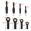 QUE-T 10pcs Ball Head Holder Tie Rod End M3 Ball Joint Linkage for RC Hobby Model Car Truck Boat (27mm) view 2