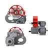 QUE-T RC CNC Aluminum Reverse Gear Box Transmission Case for 1/10 RC Axial SCX10 view 3