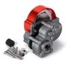 QUE-T RC CNC Aluminum Reverse Gear Box Transmission Case for 1/10 RC Axial SCX10 view 4