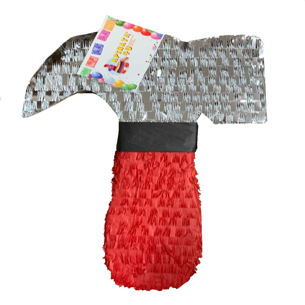 APINATA4U Large Hammer Construction Theme Party Red Color 20"