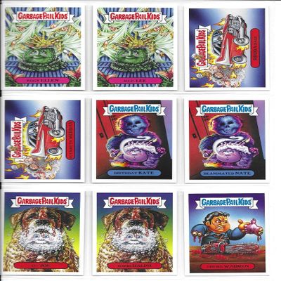 2019 GPK Garbage Pail Kids Revenge OH Horror-IBLE Complete Sticker Set 200/200