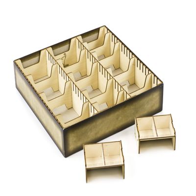 Gaming Trunk Dominion Organizer Officially licensed insert for Dominion (For Cards without Sleeves)
