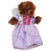Stuffed Animals Plush Toy Outfit  Purple Cinderella Dress w/Wings 8 view 2
