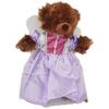 Stuffed Animals Plush Toy Outfit  Purple Cinderella Dress w/Wings 8 view 3