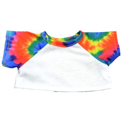 Stuffed Animals Plush Toy Outfit Tie Dye Specialtee Shirt 16