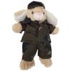 BYO-BFF Stuffed Animals Plush Toy Outfit  Army Green Outfit w/Hat 8 view 2
