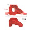 Aluminum Alloy Motor Mount Transmission Case Housing Heat Sink for Traxxas TRX4 TRX-4 1/10 RC Crawler Car Upgrades (Red) view 4