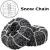 2Pcs Metal Snow Anti-Slip Tires Metal Steel Chain For 1/10 RC Rock CrawlerTRX-4 TRX4 Axial SCX10 90046 view 2