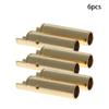 Fielect 4mm Bullets Connector Gold Plated Banana Plugs Female for RC Battery ESC Motor 20.56mm Length 6Pcs view 2