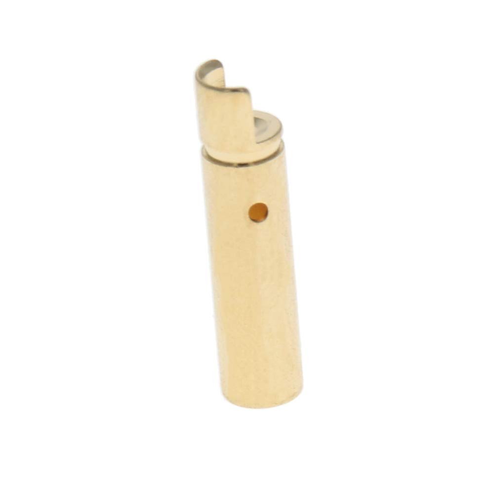 Fielect 4mm Bullets Connector Gold Plated Banana Plugs Female for RC Battery ESC Motor 20.56mm Length 10Pcs
