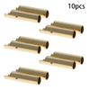 Fielect 4mm Bullets Connector Gold Plated Banana Plugs Female for RC Battery ESC Motor 20.56mm Length 10Pcs view 2