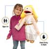 25" Angel, Full Body, Ventriloquist Style Puppet view 2