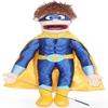 25" Superhero, Peach Boy, Full Body, Ventriloquist Style Puppet view 1
