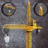 Liberty Imports 6 Channel RC Mega Tower Crane, 50.4 inch Tall 2.4GHz Remote Control Construction Site Toy 680 Rotation Lift Model with Tower Lights and Sounds for Kids view 2