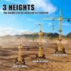 Liberty Imports 6 Channel RC Mega Tower Crane, 50.4 inch Tall 2.4GHz Remote Control Construction Site Toy 680 Rotation Lift Model with Tower Lights and Sounds for Kids view 4