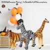 Jet Creations Wildlife Safari Inflatable Animals 3-Pack  Giraffe 36", Zebra 32", Tiger 20"  Jungle Theme Party, Halloween & Fall Decorations, VBS, Birthday Photo Props, Toys for Ages 3+ view 3