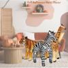 Jet Creations Wildlife Safari Inflatable Animals 3-Pack  Giraffe 36", Zebra 32", Tiger 20"  Jungle Theme Party, Halloween & Fall Decorations, VBS, Birthday Photo Props, Toys for Ages 3+ view 4
