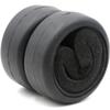 hobbysoul 24pcs RC 1/10 On Road Slick Tire Rubber Tyre with Foam Insert Fit for 1:10 Touring Drift Car Wheel Rim view 4