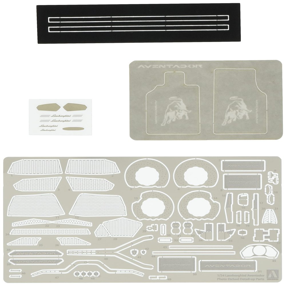 1/24 Detail Up Parts No.TSC-04 1/24 Lamborghini Aventador LP700-4 Designated Detail-up Parts Set